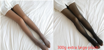 Fake Translucent Plus Size Leggings For Women