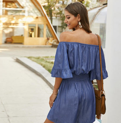 Shorts Sleeve Jumpsuit