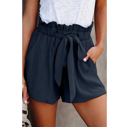 Women  Casual Loose High Waist Shorts