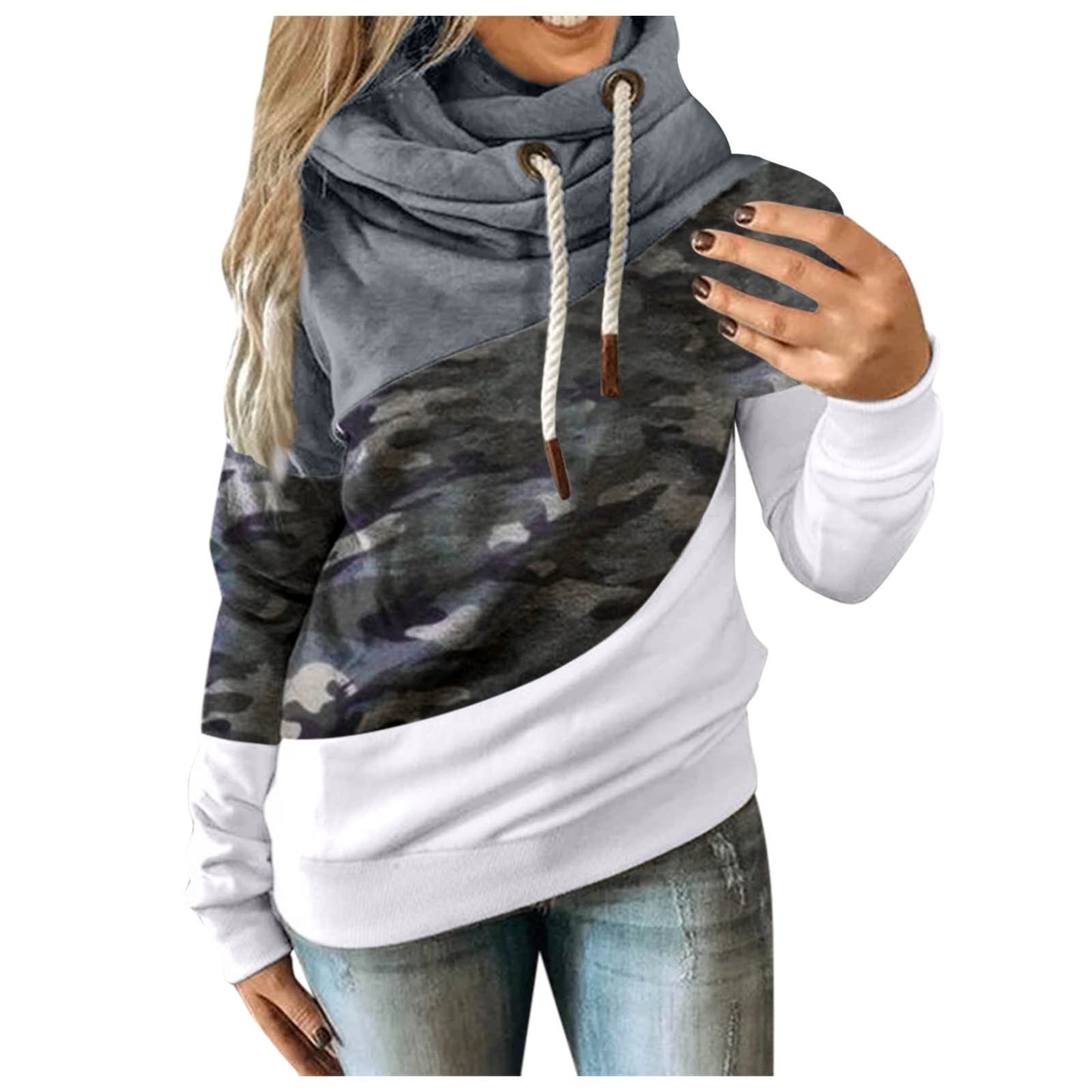 Women Camouflage hoodie