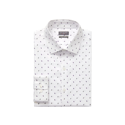 Van Heusen Men's Dress Shirt Slim Fit Ultra Wrinkle Free Flex Collar Stretch, Concord, 15"-15.5" Neck 32"-33" Sleeve