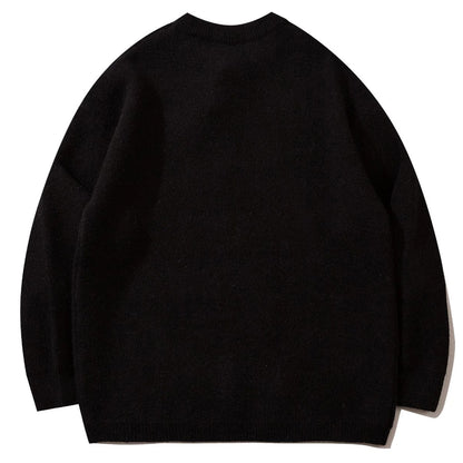 Men Hip Hop Print Sweaters