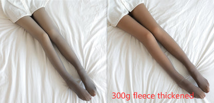 Fake Translucent Plus Size Leggings For Women