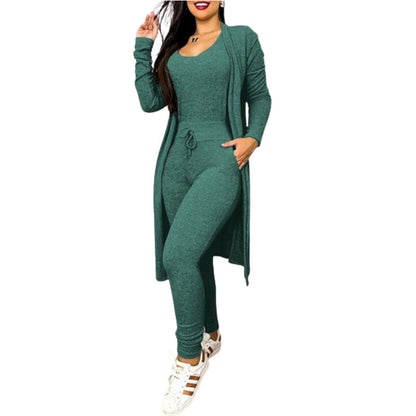 Suit High Waist Slip-on Casual Pants