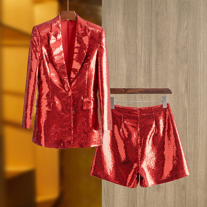 Shorts Fashion Suit Coat