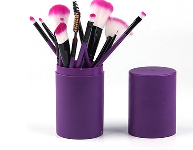 12 Makeup Brushes Set