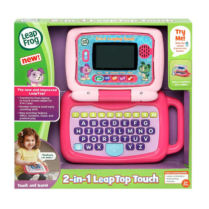 LeapFrog 2-in-1 LeapTop Touch, Pink