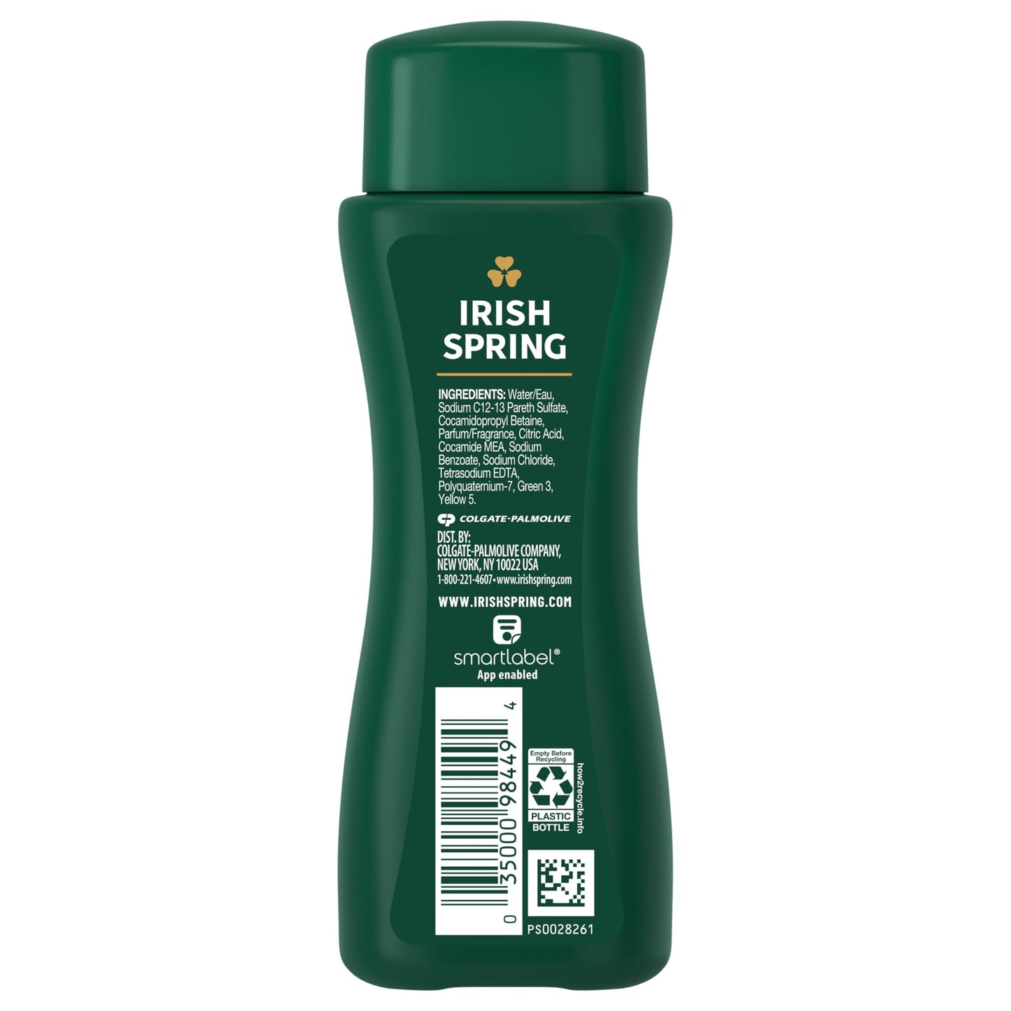 Irish Spring Men's Body Wash Shower Gel, Original Clean, Travel Size Body Wash, 3.40 Fl Oz (Pack of 24)