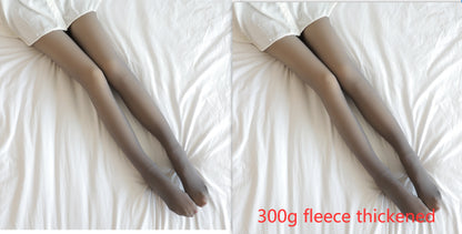 Fake Translucent Plus Size Leggings For Women