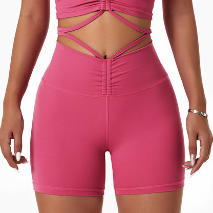 Women Wear Running Tights  Yoga Shorts