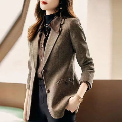 Fashion Personality Woolen Blazer