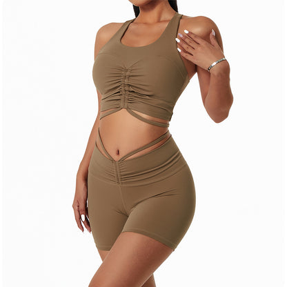Women Wear Running Tights  Yoga Shorts