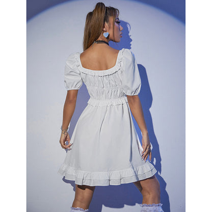 Puff Sleeve Pure Desire Style Sweet Princess Dress