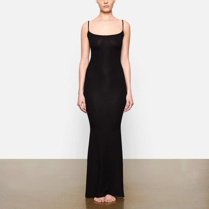Skims Suspender Long Fishtail Skirt  Dress