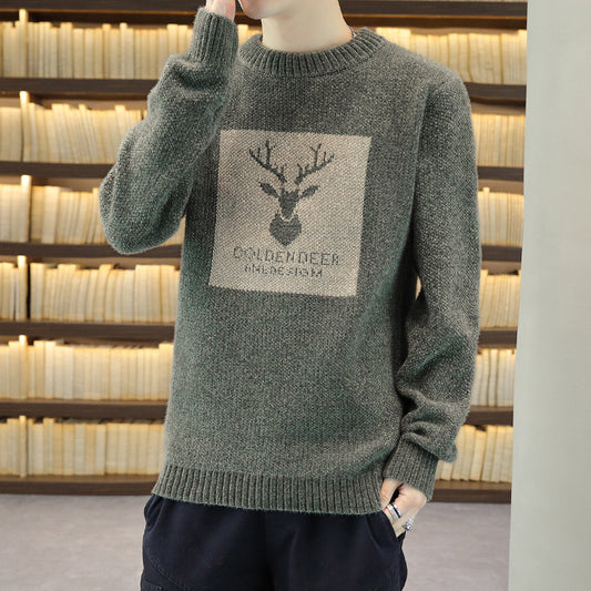 Warm And Thickened  Men's Sweaters