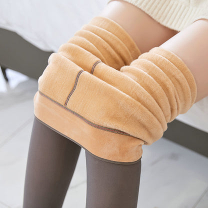 Fake Translucent Plus Size Leggings For Women