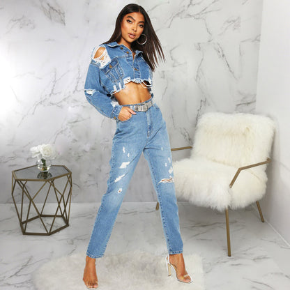 Women's  Cropped  Shorts Jacket