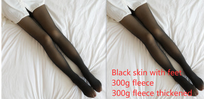 Fake Translucent Plus Size Leggings For Women