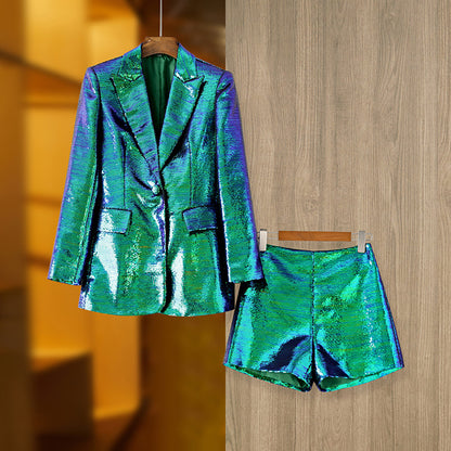 Shorts Fashion Suit Coat