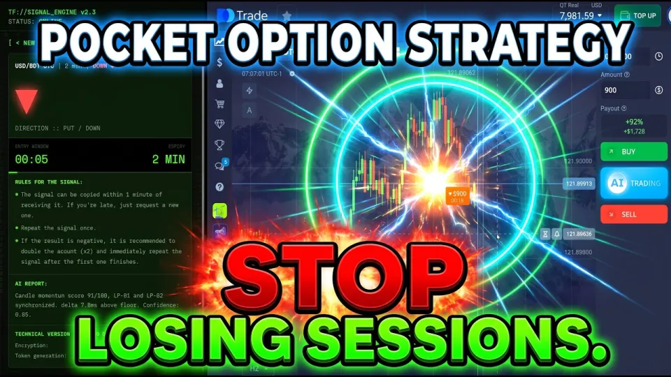 Pocket Option Strategy What Works Best and Why You Should Use AI Trading Bot